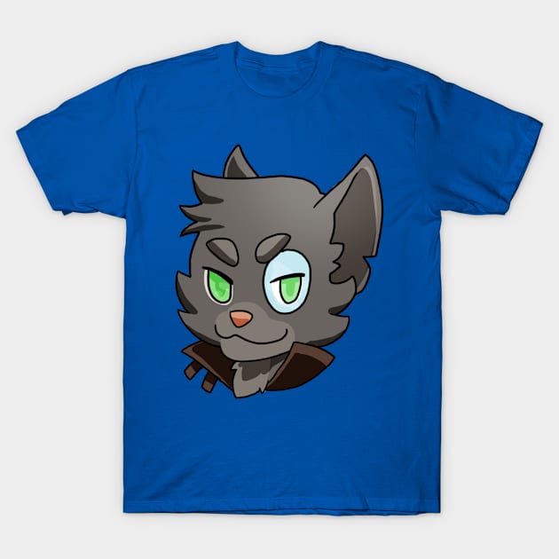 Silver Paw Chibi T-Shirt by Sharpe Dresser